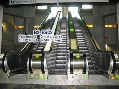 Escalator Cling B2-ESC2