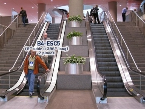 Escalator Cling B4-ESC5