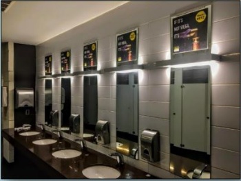 Picture of GWCC Restroom Mirror Clings
